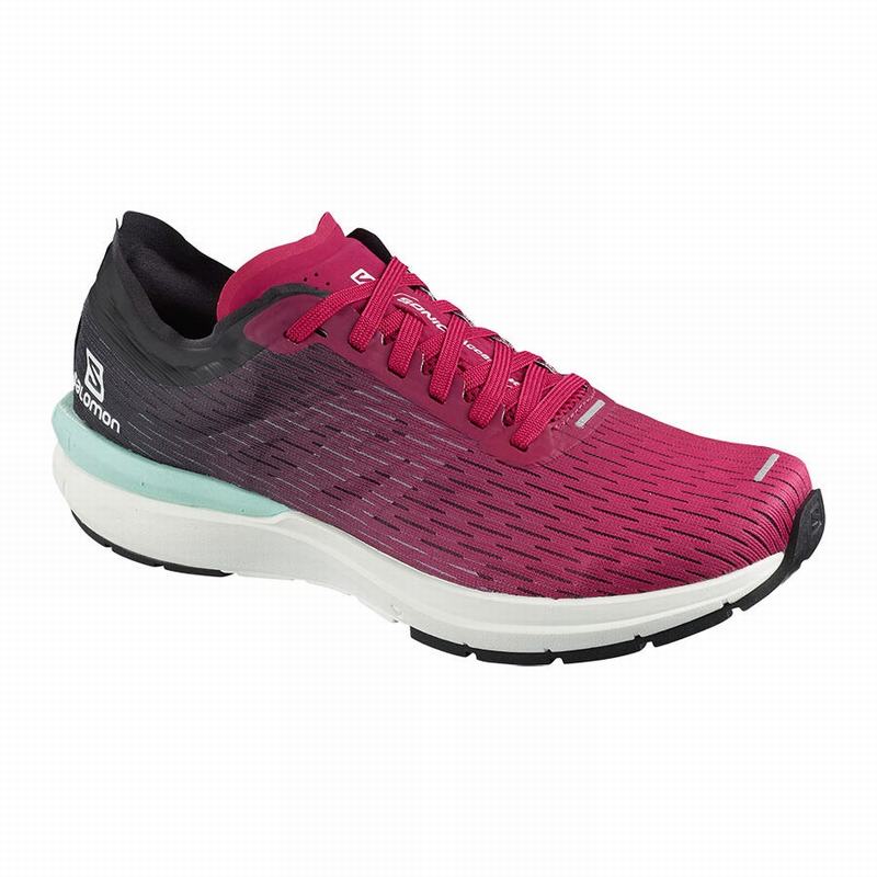 Salomon SONIC 3 ACCELERATE W Zapato De Agua Mujer - Rosas / Blancas - Colombia (92710-ZVEL)